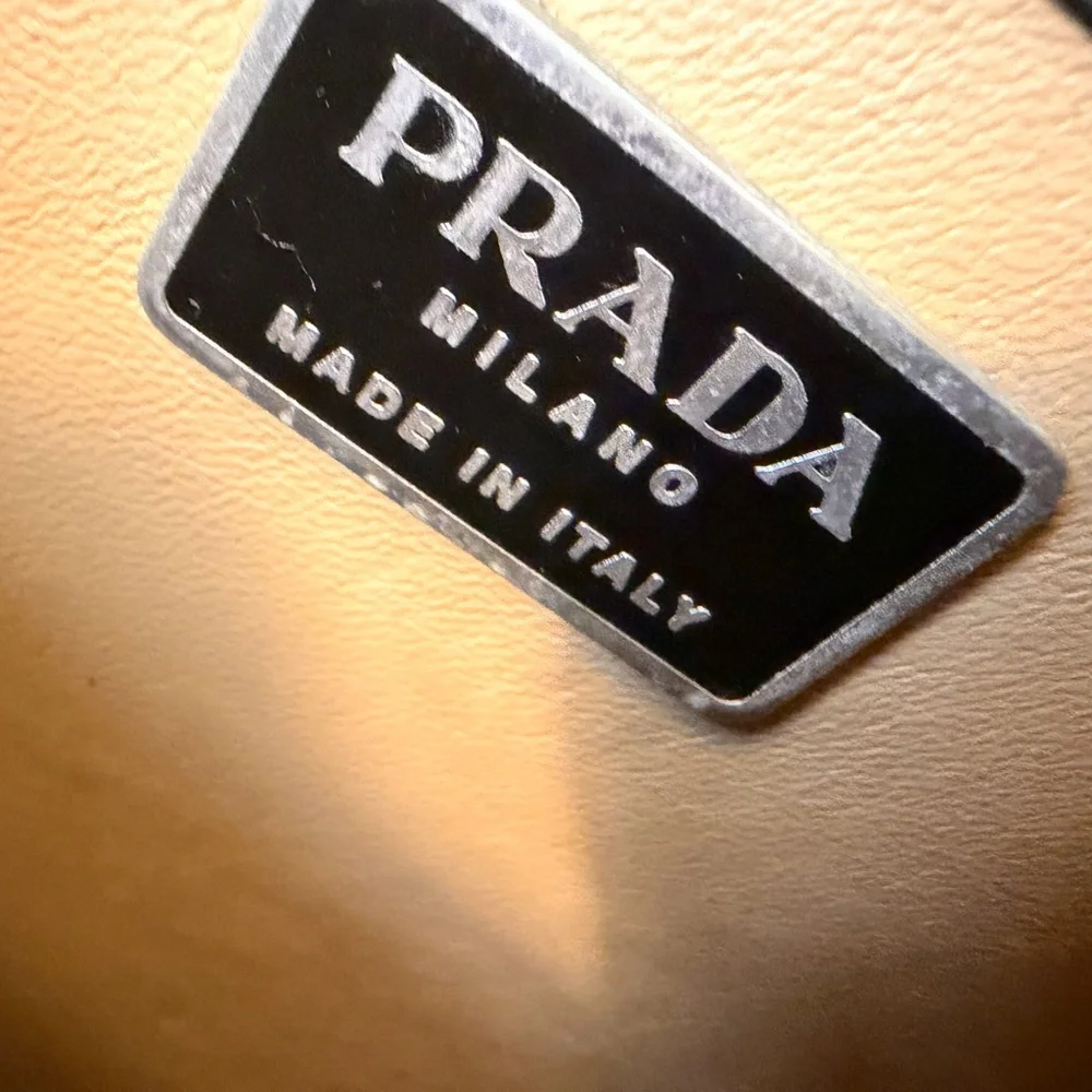 Prada Black Saffiano Leather Briefcase
